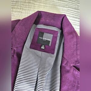 THE LIMITED Blazer, Plum color, medium